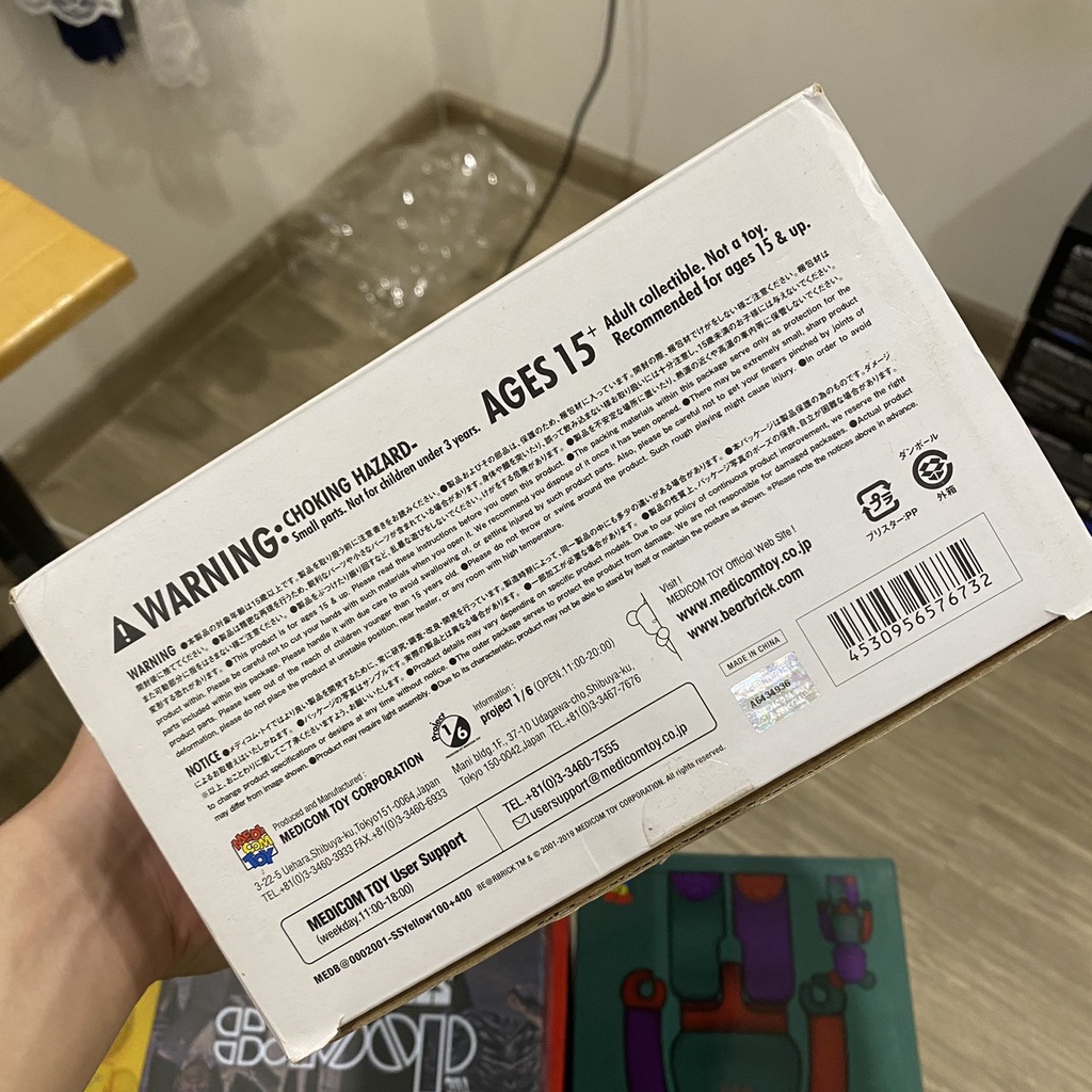 BEARBRICK SPACE ODYSSEY 400% 100% CỰC ĐẸP - ĐỒ CHƠI SƯU TẦM NHẬT BẢN GIÁ TỐT - HÀNG CHÍNH HÃNG 100%