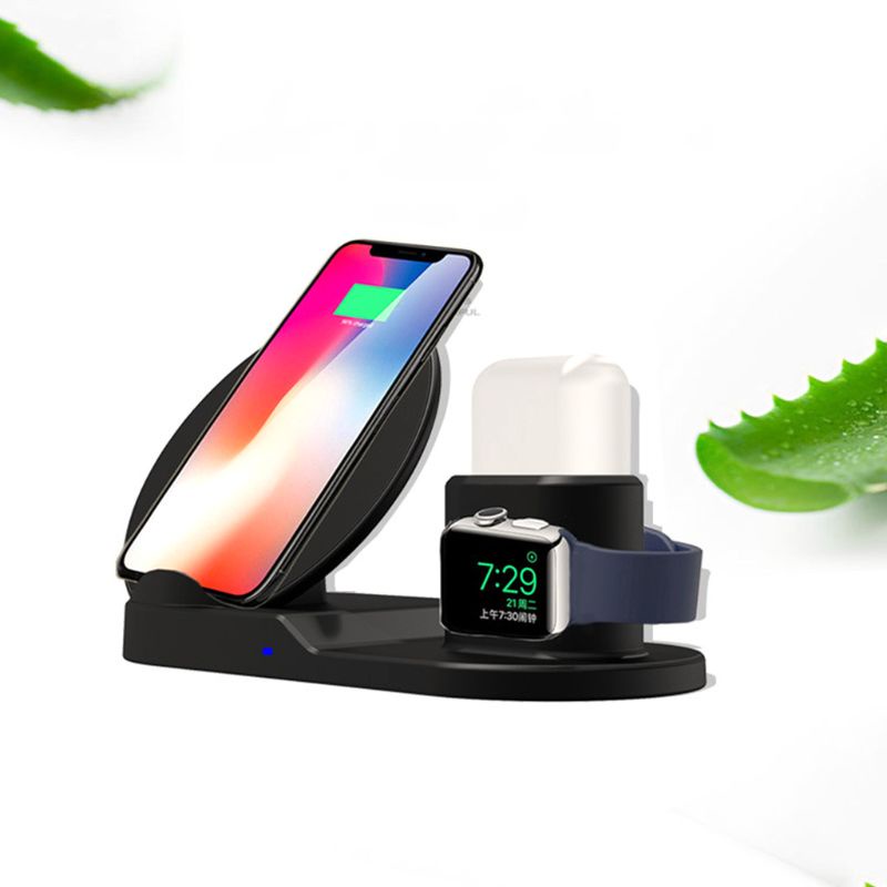 Đế Sạc Không Dây bonj 10W Cho Đồng Hồ Thông Minh, Tai Nghe, Đồng Hồ