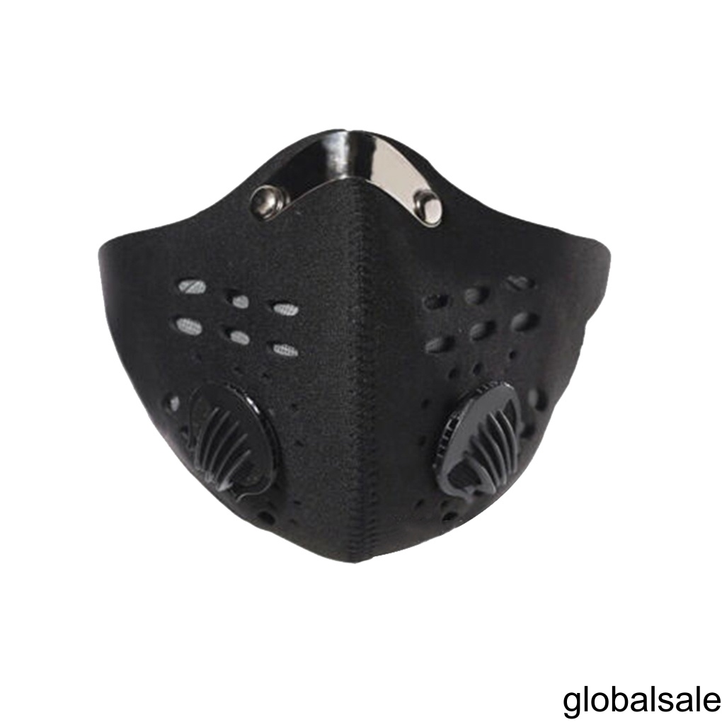 Unisex Adults Cycling Dust Mouth-mask 3 Layers Breathable Anti-dust Anti-haze Reusable Bike Mask