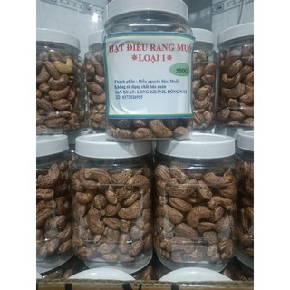500GR hạt điều rang muối hàng a cồ loại 1-long khánh đồng nai