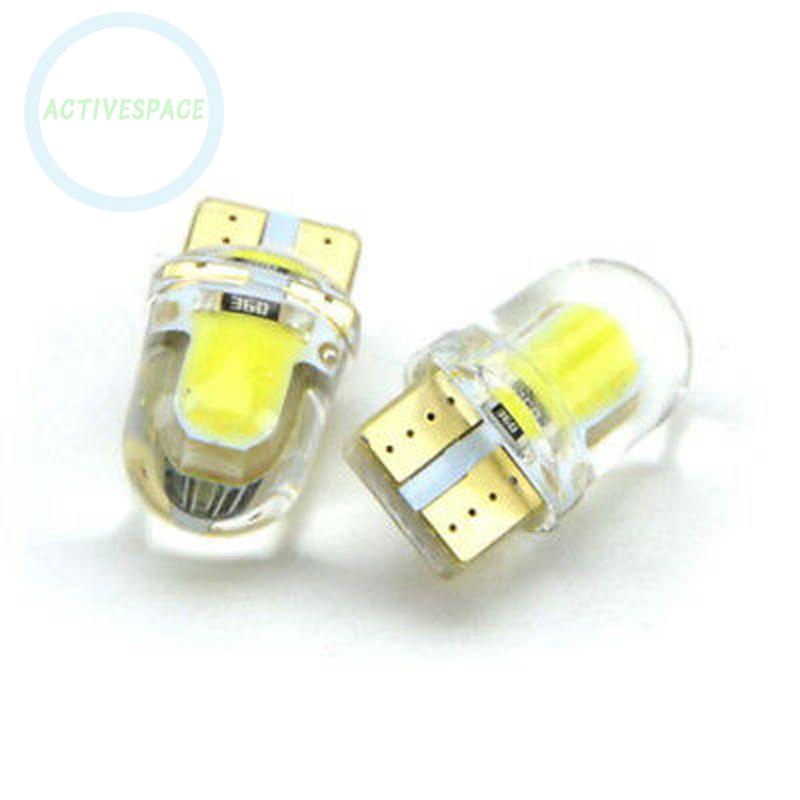 Bộ 20 bóng đèn LED Canbus Silica T10 COB 4 SMD W5W DC 12V cho xe hơi | BigBuy360 - bigbuy360.vn