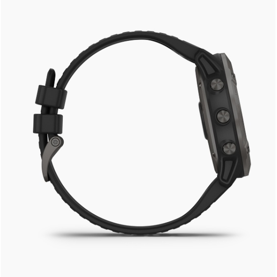 Đồng hồ thông minh Garmin Fēnix 6 - Sapphire, Carbon Gray DLC with Black Band_010-02158-45