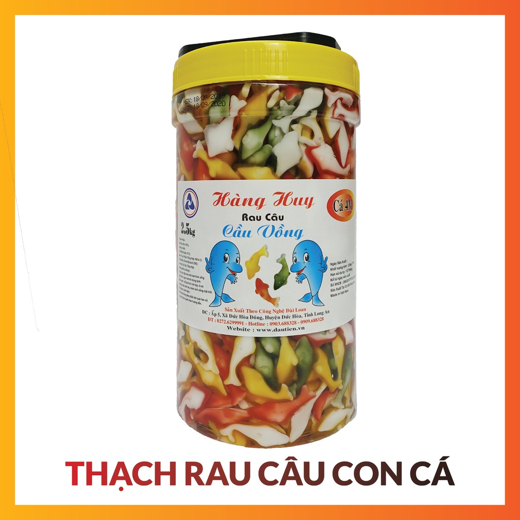 Thạch rau câu con cá