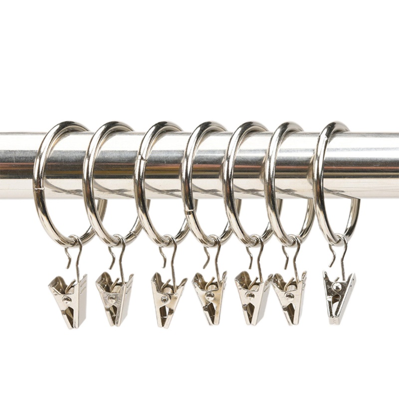 20 Khoen Kim Loại Treo Rèm Cửa Tiện Lợi