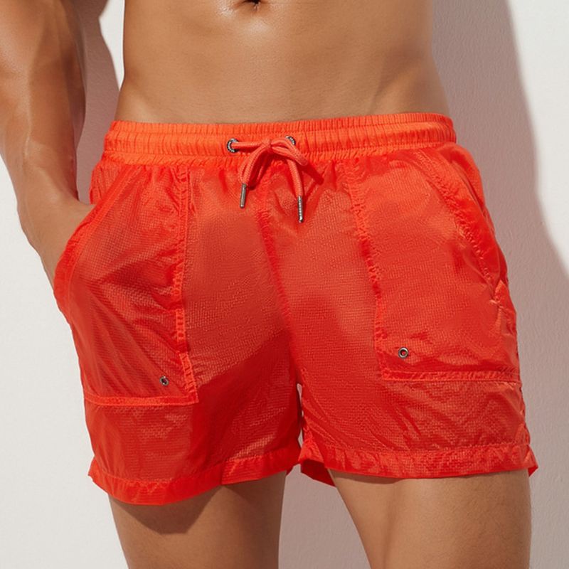 Quần Short Thể Thao Dây Rút Mau Khô Thoải Mái Thời Trang Mùa Hè Cho Nam