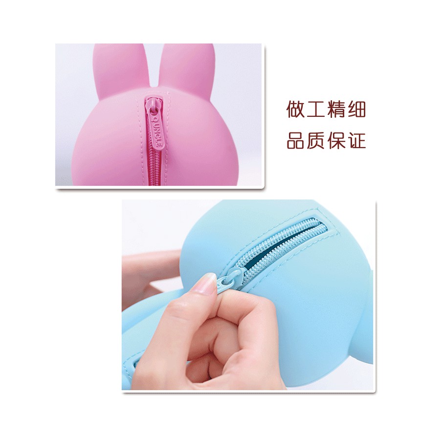 [ORDER] HỘP BÚT SILICON DẺO BT21 COOKY VÀ KOYA