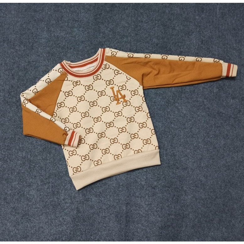 Bộ Quần Áo Dài Tay L.A Thu Đông Cho Bé Trai Bé Gái, Bộ Quần Áo Trẻ Em Mặc Nhà - SUMO KIDS