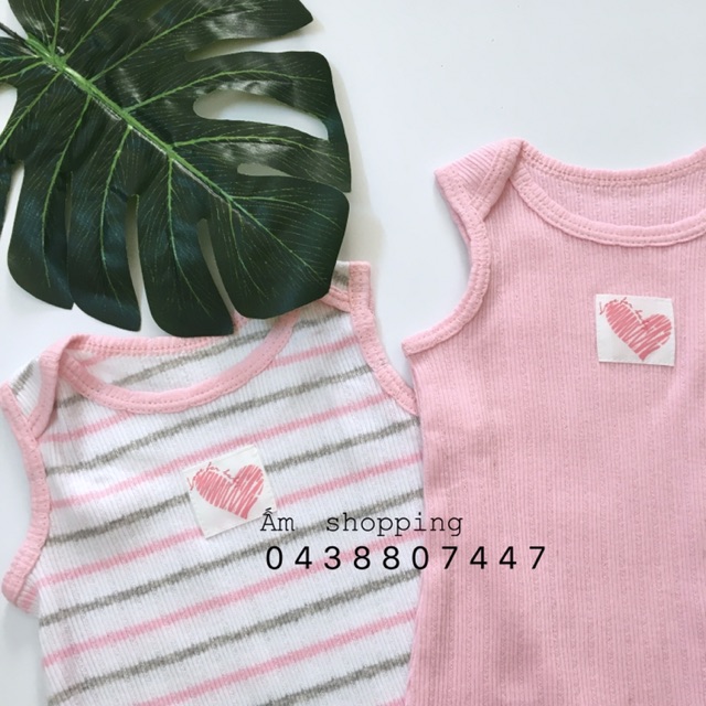 Body cộc vai chồm LULLABY (1m-12m) (giá 2 bộ )