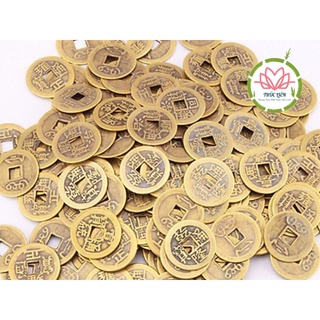 Xu ngũ đế - đồng xu âm dương chiêu tài rước lộc