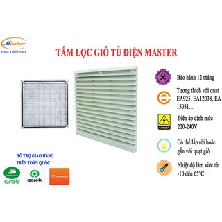 Tấm lọc gió tủ điện master - phụ kiện tủ điện