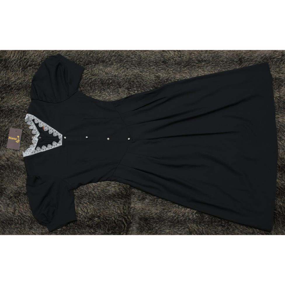 ĐẦM XOÈ CỔ REN XINH ĐẸP NƠI CÔNG SỞ | ĐẦM NỮ ĐẦM DÁNG XÒE | BigBuy360 - bigbuy360.vn