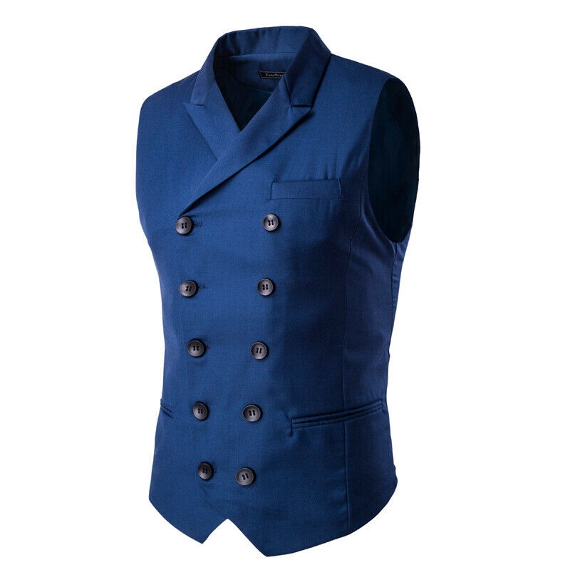 Áo khoác vest cotton phong cách sang trọng lịch lãm dành cho nam | BigBuy360 - bigbuy360.vn