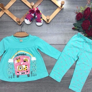 Set 3 bộ tay dài bé gái