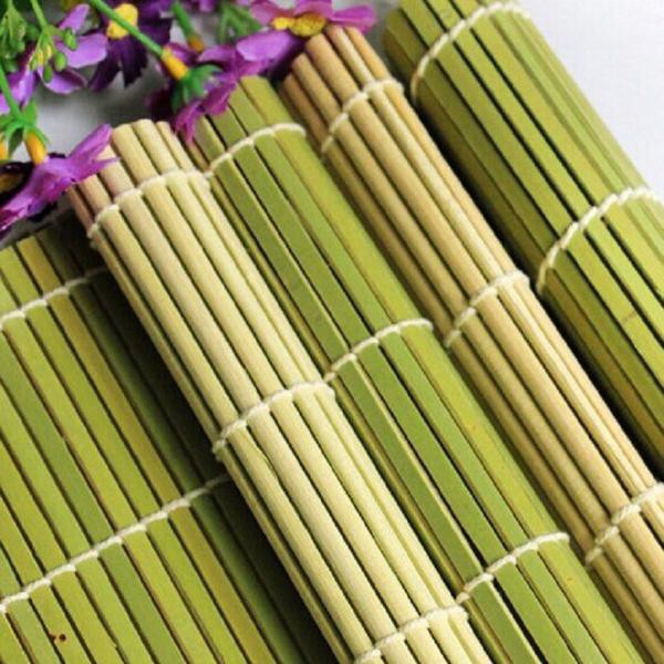 [Mã GRO2405 giảm 10% đơn 250K] Mành cuốn kimbap dẹp tre xanh cao cấp