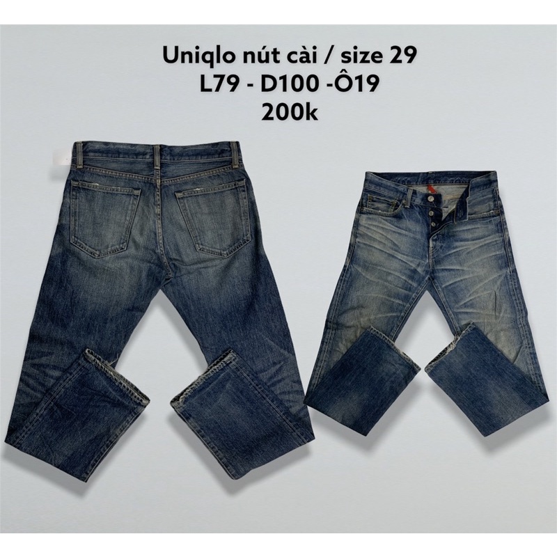 Quần Jean nam 2hand giá rẻ , Quần jean nam secondhand giá rẻ | BigBuy360 - bigbuy360.vn
