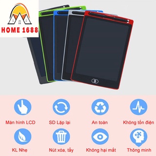 Máy Tính Bảng Màn Hình LCD Tập Vẽ Tập Viết Tự Xóa Màu 8.5/10.5/12 '' Dành Cho Trẻ Em H01 Home 1688