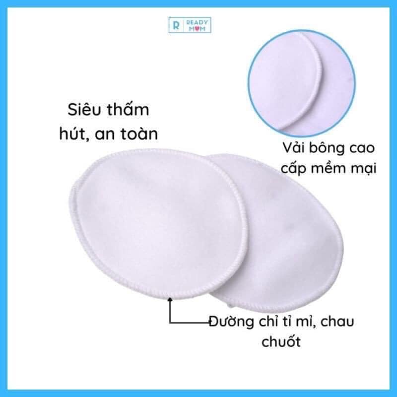Miếng lót thấm sữa Hotga Vải Cotton giặt được nhiều lần cho mẹ sau sinh