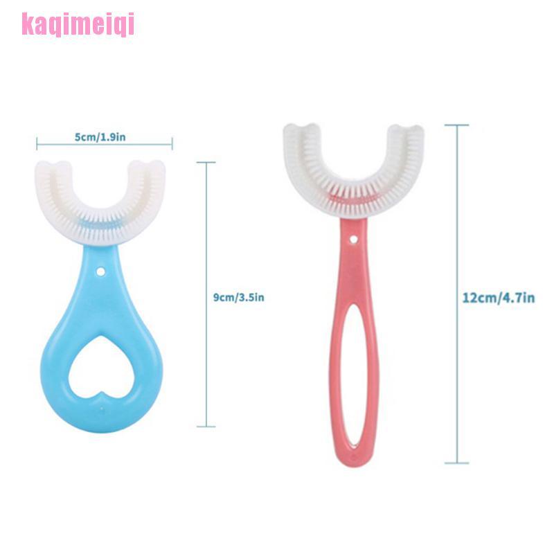 Bàn Chải Đánh Răng Hình Chữ U An Toàn Cho Bé