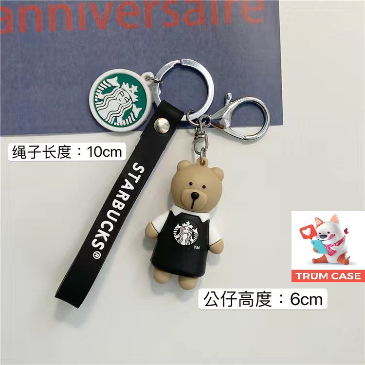 [FREE SHIP]  Móc khóa kaws gấu starbucks bearbrick marvel phi hành chó lv bulldog  gia hàng cao cấp móc treo chìa khóa