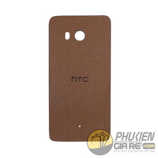 Miếng dán da HTC U11 da bò 100% (Made in Việt Nam)