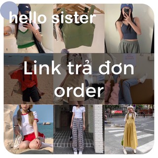 [LINK TRẢ ĐƠN ORDER] hellosister | Áo Tie Dye Xám