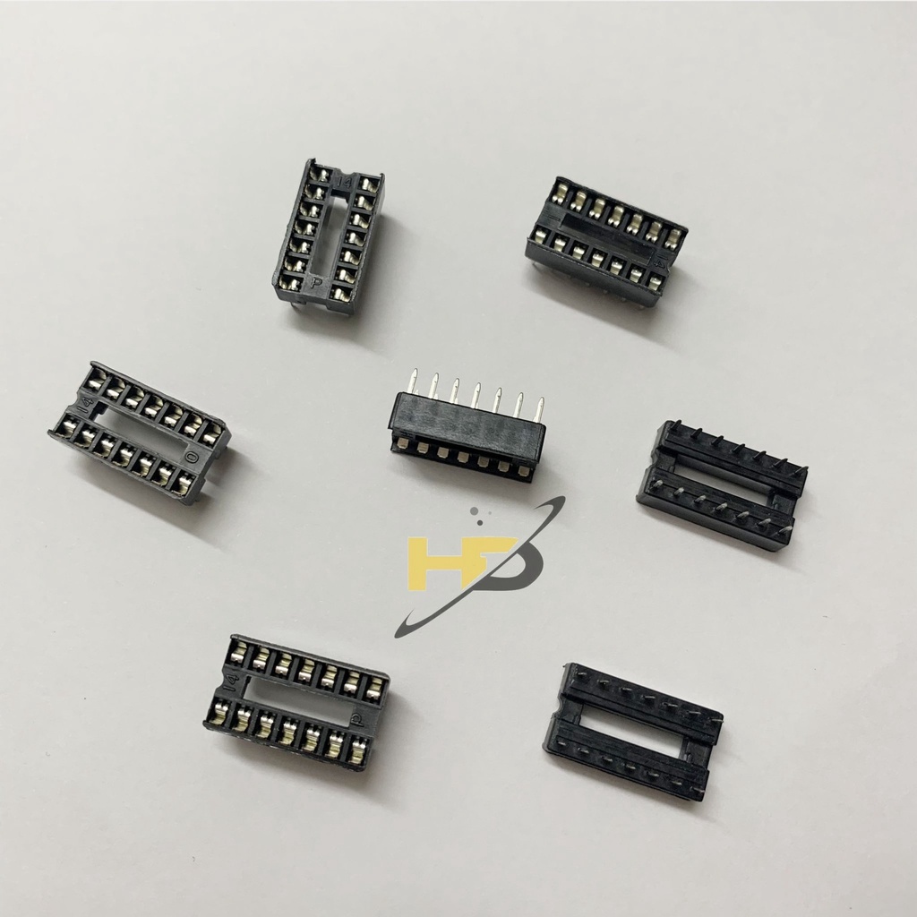 Đế Gắn IC 14 Chân Loại Dẹt