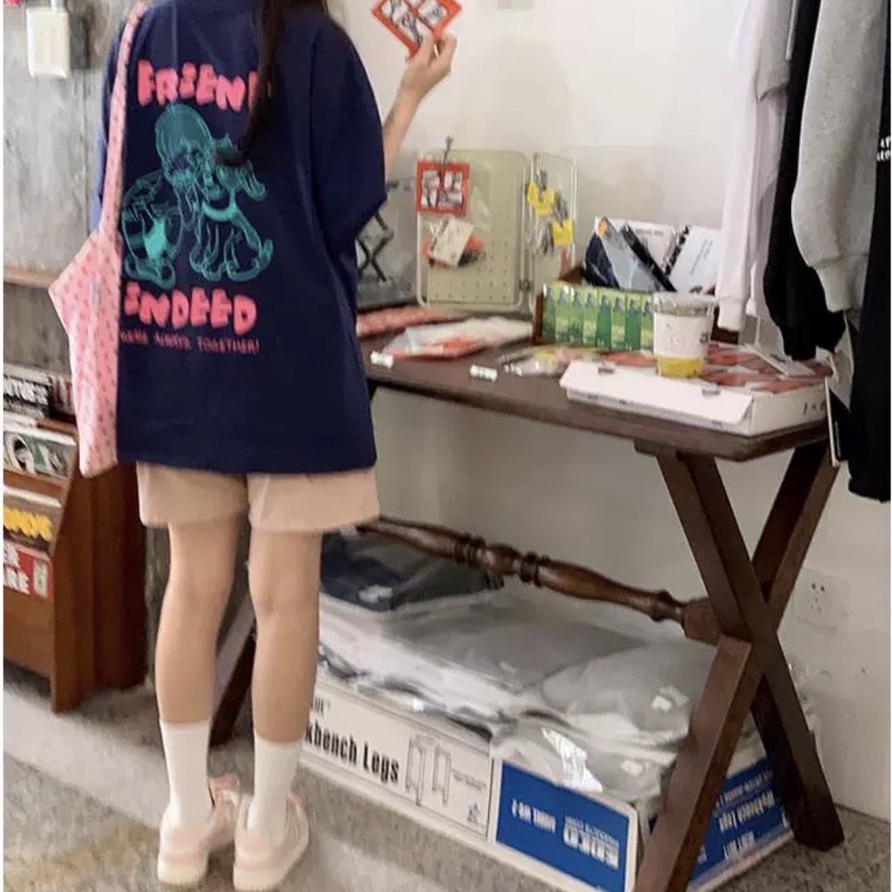Set Thun Friend Indeed -Bộ đồ áo phông form rộng kèm short suông