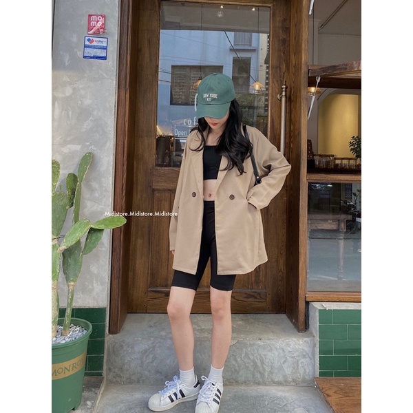 Áo Blazer 2 cúc (6082) (Ảnh/Video tự chụp)