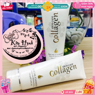 Sửa Rữa Mặt Trắng Da Collagen Skin Care