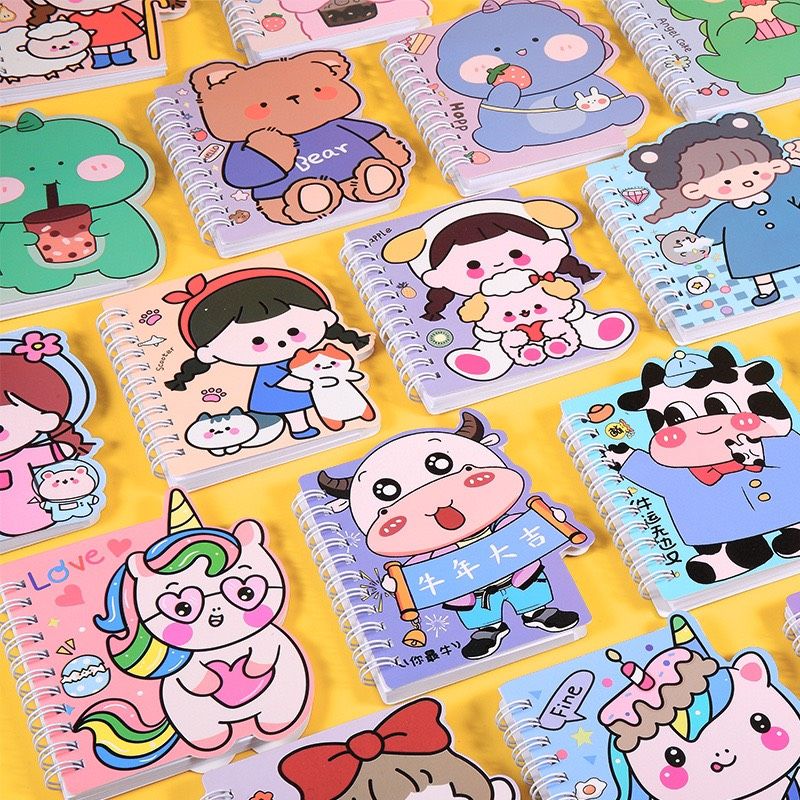 Sổ tay lò xo cusin đáng yêu