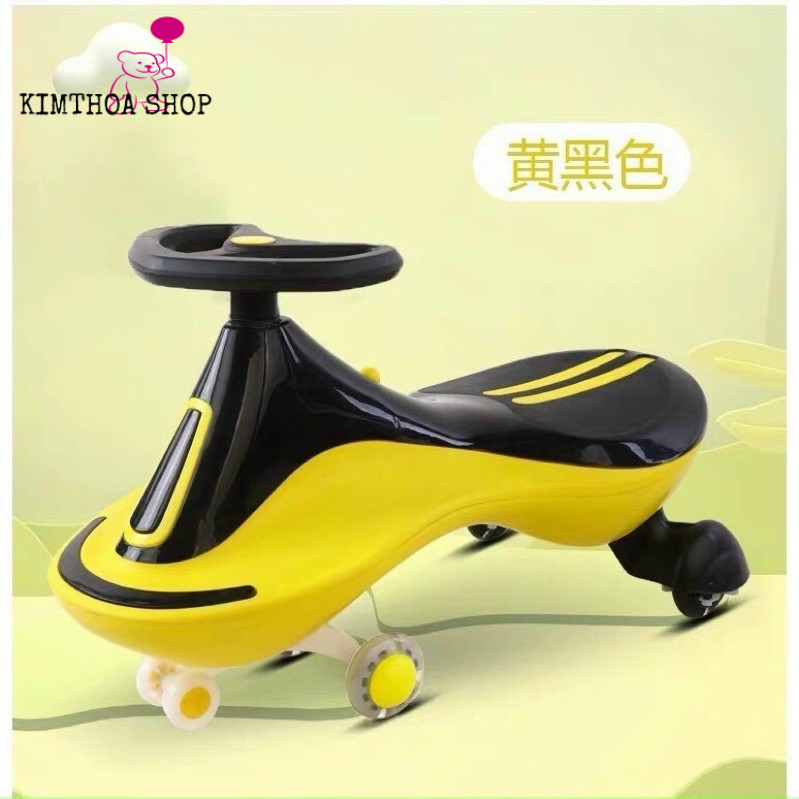 Xe lắc tay, chòi chân cho bé có đèn led và nhạc siêu chắc chắn tải trọng 100kg