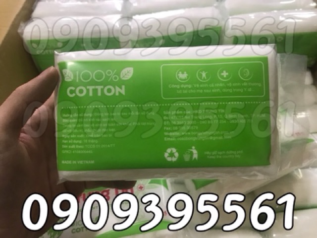 BÔNG GÒN TRUNG TÍN 100% COTTON 25g 100g