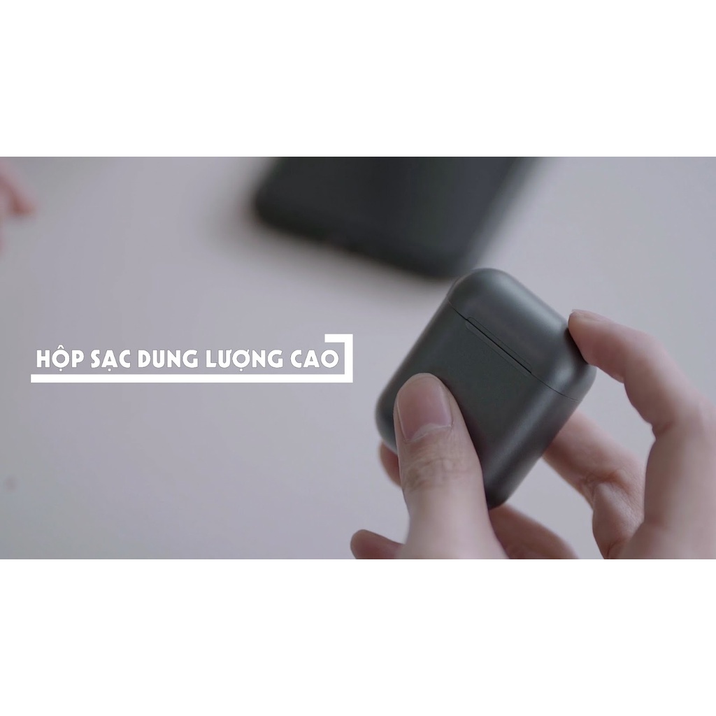 Tai nghe bluetooth không dây Inpods i12 TWS nút cảm ứng âm thanh HIFI có mic đàm thoại