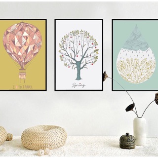Tranh treo tường HOPE - 30x40cm đã bao gồm viền khung