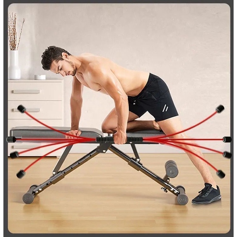Gậy Rung Tập Gym - Thanh Rung FLEX BAR Đàn Hồi Tập Gym Đa Năng Làm Gọn Cơ Thể Săn Chắc Các Cơ Tại Nhà Siêu Bền