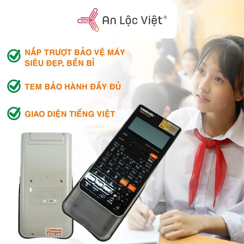 Máy tính học sinh Vinacal 680EX PLUS