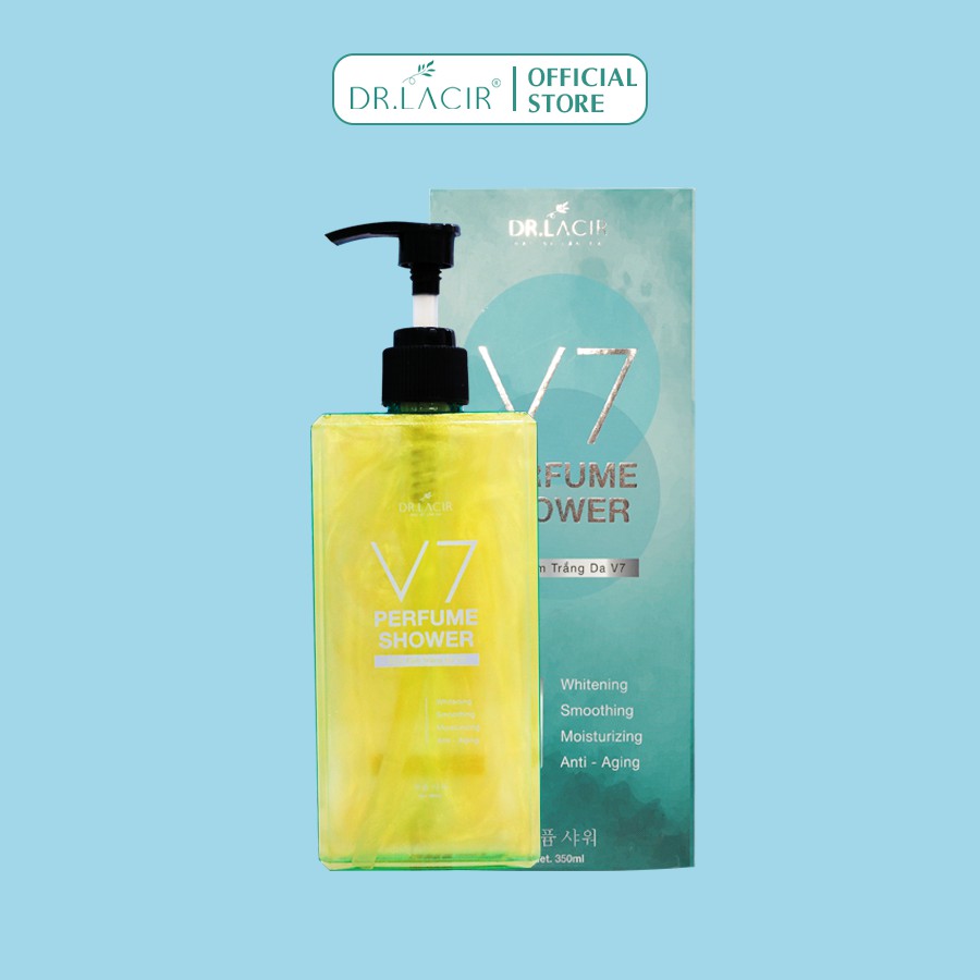 Bergamot V7 Perfume Shower Dr.Lacir Sữa Tắm Tinh Thể 350ml