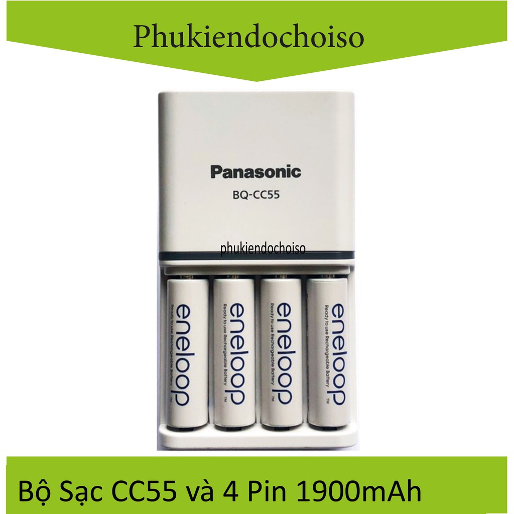 Pin, Sạc, Bộ pin sạc AA/ AAA Panasonic, GP