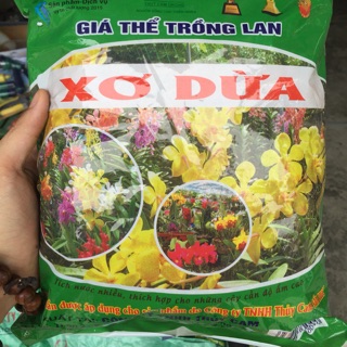 Giá thể trồng Lan bằng Xơ dừa 150g