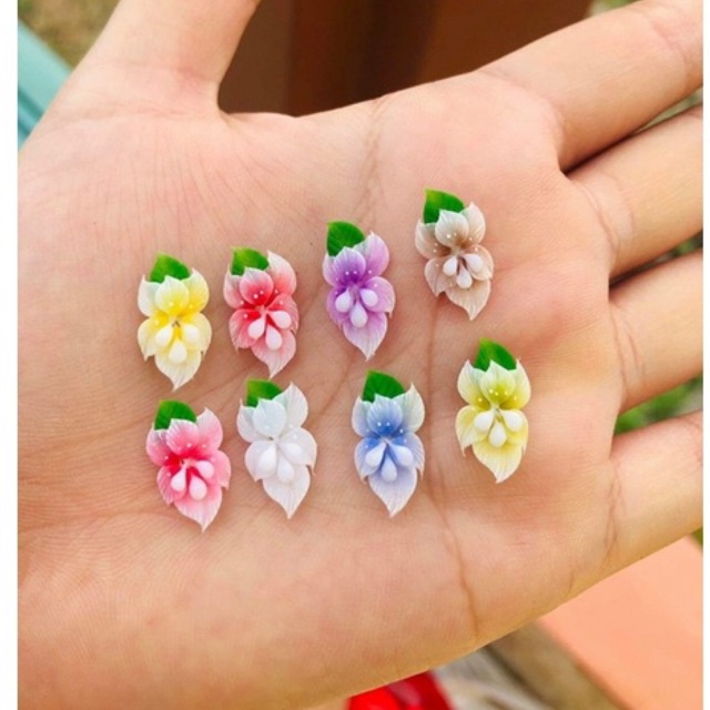 hoa bột nail - hoa tay - bột mỹ