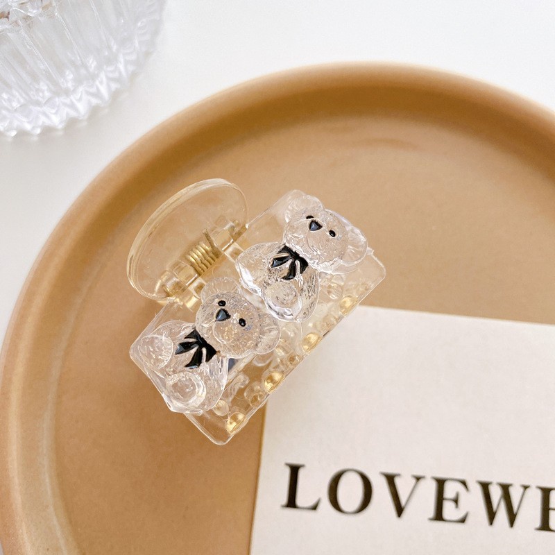 Kẹp Tóc Hình Gấu Nhỏ Xinh Xắn Thời Trang Hàn Quốc Dành Cho Bé Gái