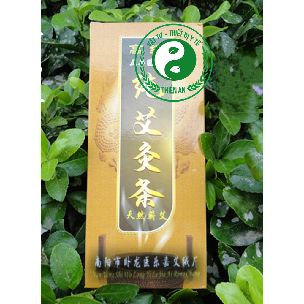 Hôp 10 điếu ngải cứu sử dụng trong châm cứu- Ngải cứu nhung nguyên chất 100% Y TẾ NGUYỆT ANH