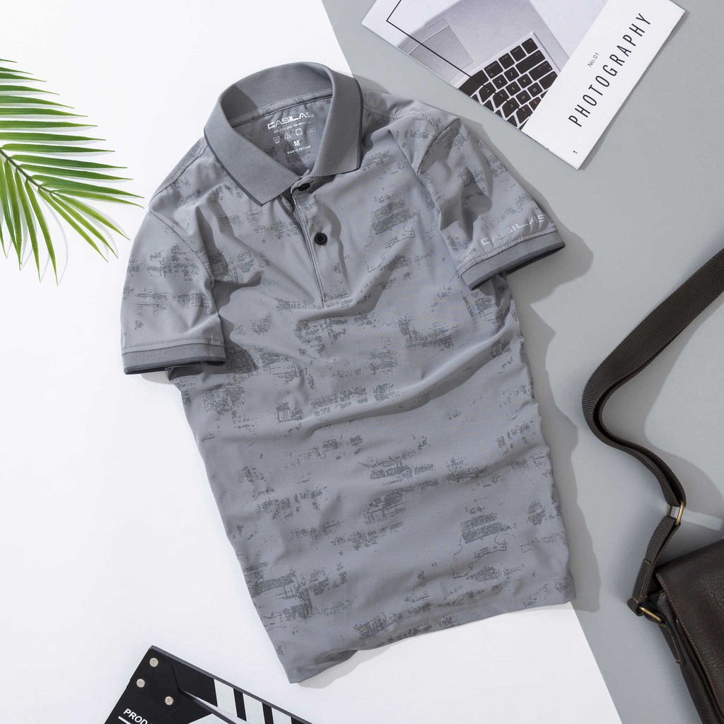 Áo thun polo nam ngắn tay, áo polo coolmax cao cấp casilas, sang trọng, thanh lịch P2110 | BigBuy360 - bigbuy360.vn
