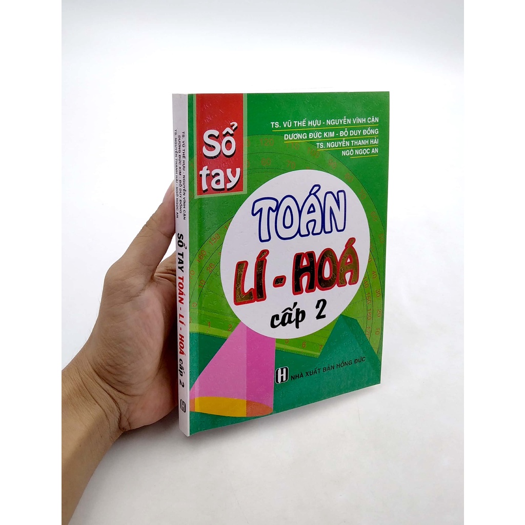 Sách Sổ tay Toàn - Lí - Hóa cấp 2