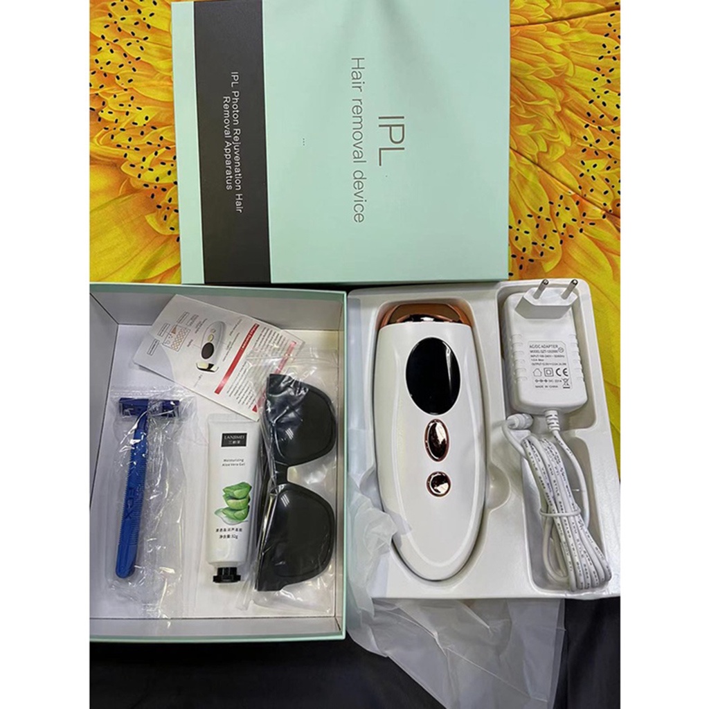Máy Triệt Lông ToànThân Laser IPL 990000x  Không Gây Đau,  - Máy Triệt Lông Mini cầm tay
