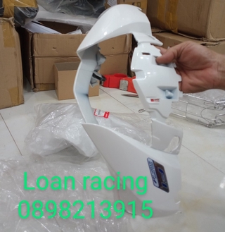 Ốp đầu đèn SHVN 2018,2019 màu trắng hàng zin mới chính hãng