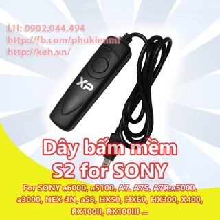 Dây bấm mềm rm-vpr1 for sony a7 a7s a7r a7ii a3000 a6000 a5000 nex3 nex5…