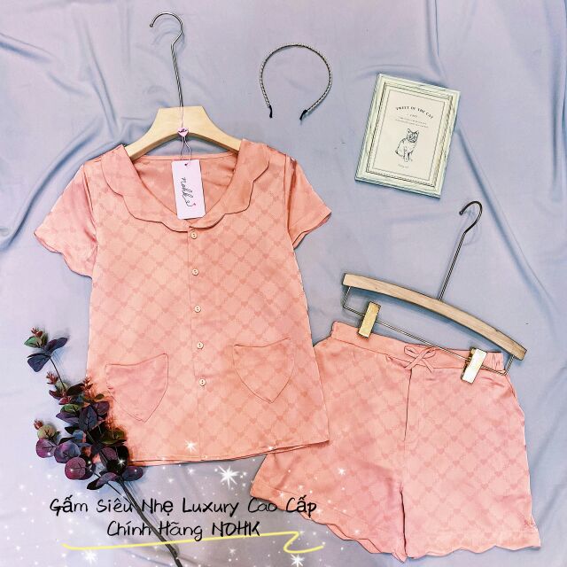Bộ pijama lụa gấm Nohk ( M4)