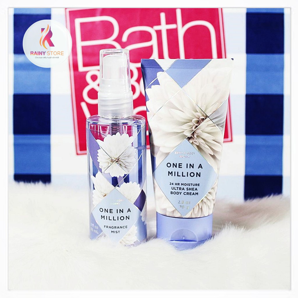 Xịt thơm toàn thân mini Bath & Body Works One In A Million 88ml | BigBuy360 - bigbuy360.vn