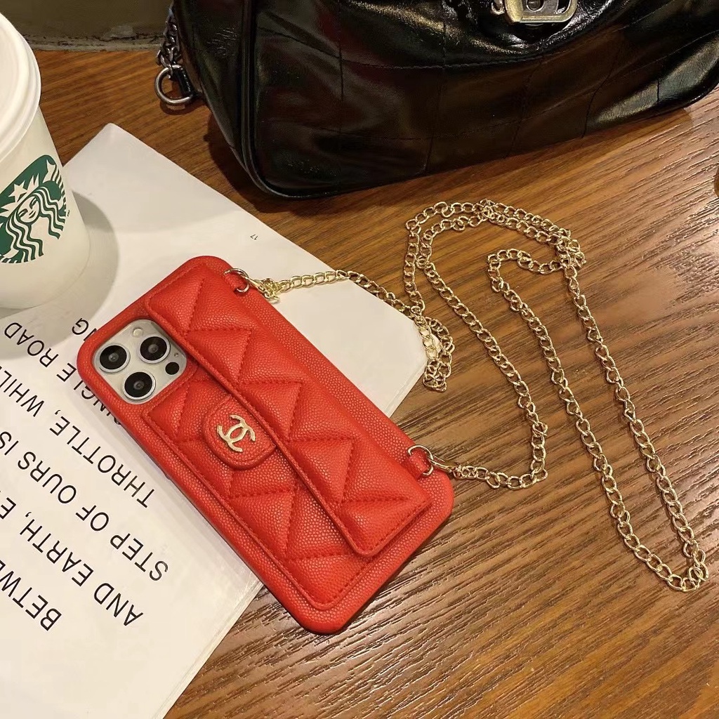 Ốp Điện Thoại In Logo Thương Hiệu Lớn Có Dây Đeo Cho Apple Iphone 14i12 iPhone13promax i11 X / XR / XS AMAX 7 / 8PLUS